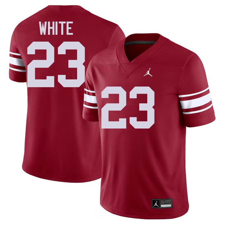 DaShaun White Oklahoma Sooners Jersey,Oklahoma Sooners Football Uniforms,Jersey-Throwback